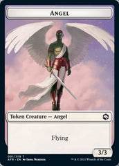 Wolf // Angel Double-Sided Token [Dungeons & Dragons: Adventures in the Forgotten Realms Tokens] | Event Horizon Hobbies CA
