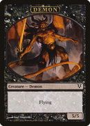 Angel // Demon Double-Sided Token (Oversized) [Open the Helvault]