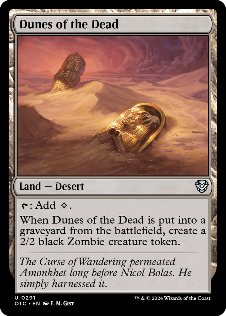 Dunes of the Dead [Outlaws of Thunder Junction Commander] | Event Horizon Hobbies CA