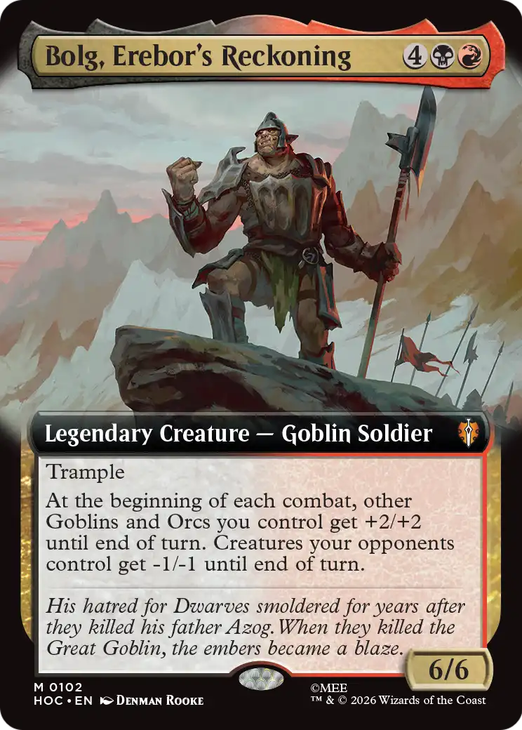 Bolg, Erebor's Reckoning (Extended Art) [The Hobbit: Eternal-Legal]