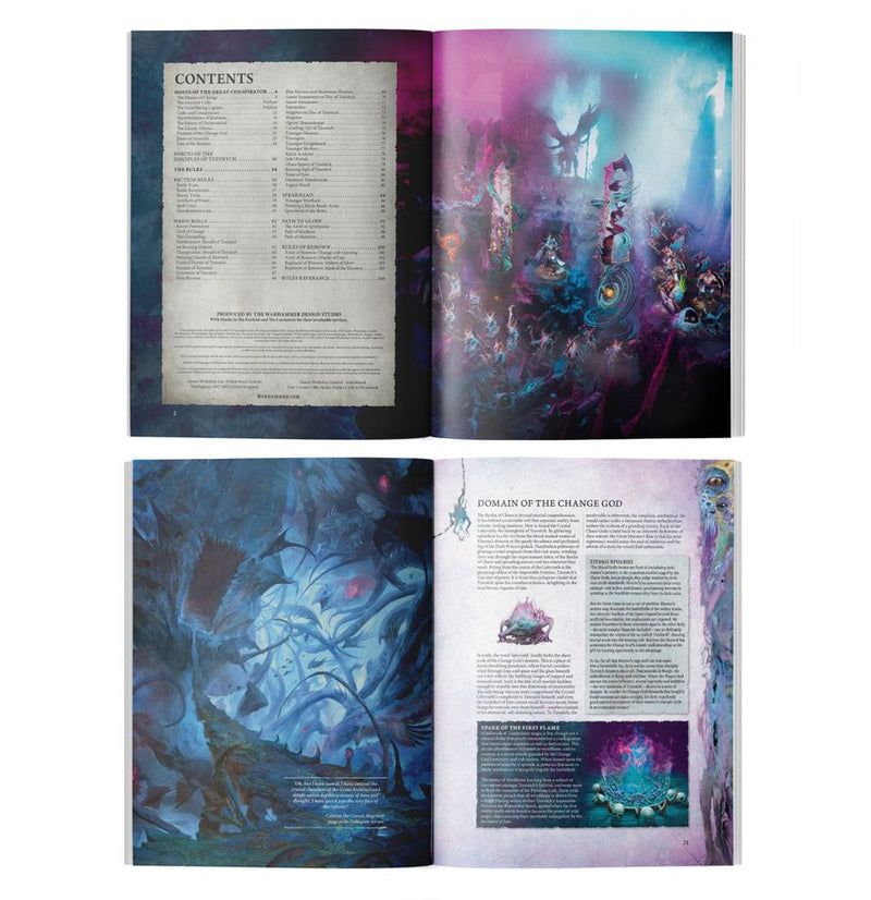 Warhammer - AoS - Chaos Battletome - Disciples of Tzeentch (02/21/2026)