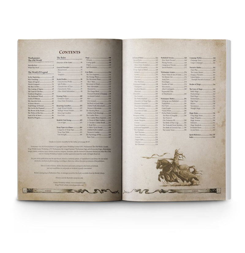 Warhammer - The Old World - Rule Book