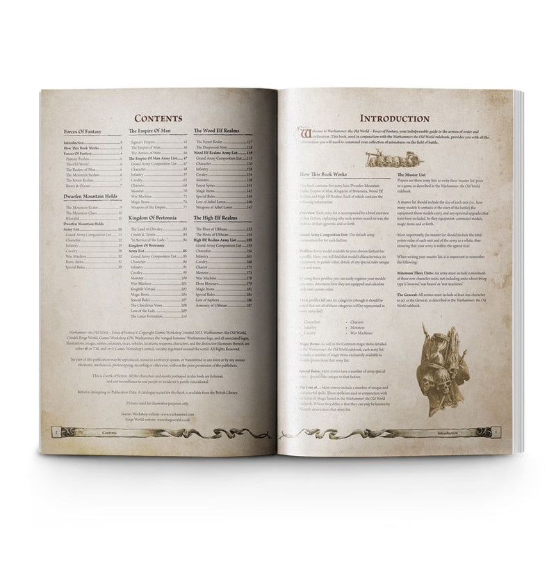 Warhammer - The Old World - Forces of Fantasy