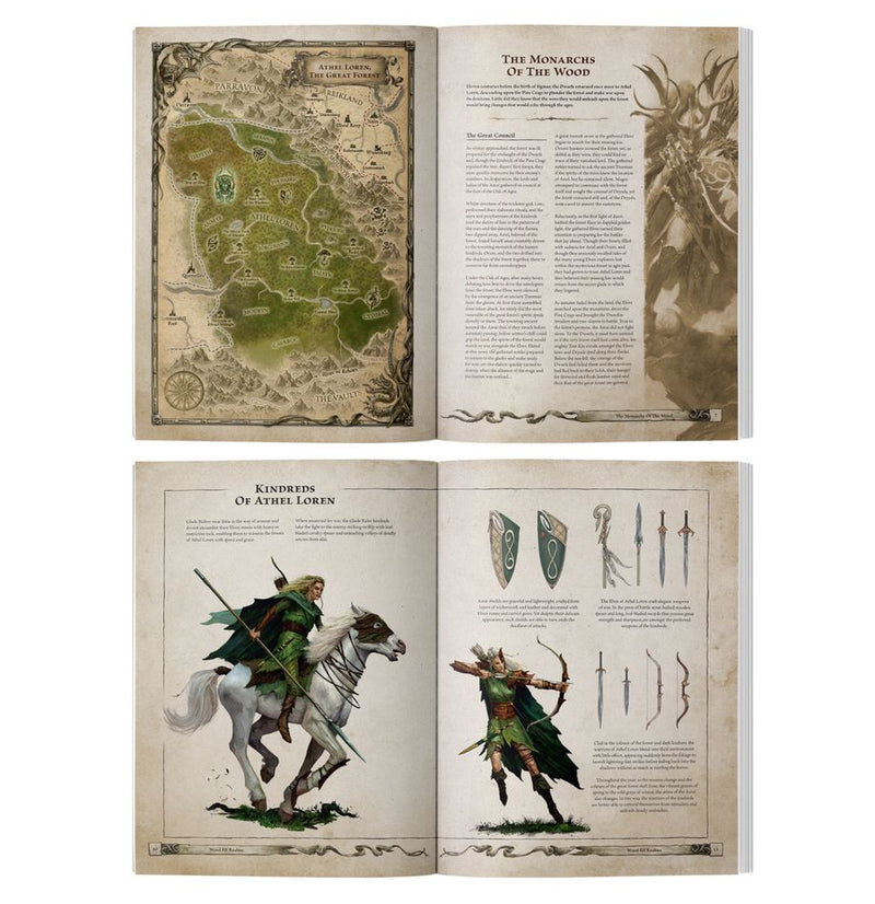 The Old World - Arcane Journal - Wood Elf Realms