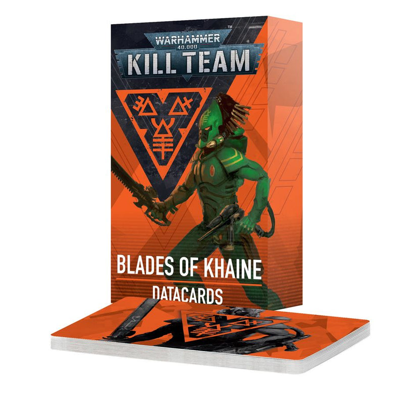 Kill Team - Blades of Khaine  - Datacards