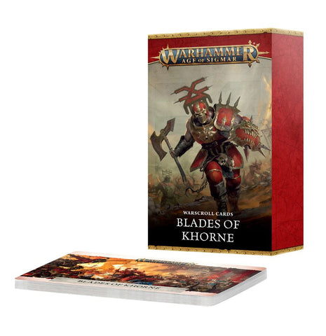 Age of Sigmar - Blades of Khorne - Warscroll Cards (Aug 2nd)