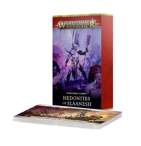 Warhammer AOS - Warscroll Cards - Hedonites of Slaanesh (07/04/2026)