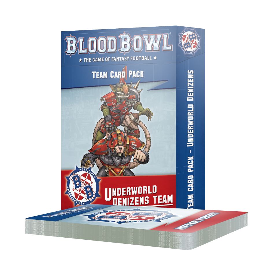 Blood Bowl - Underworld Denizens Team - Team Cards | Event Horizon Hobbies CA