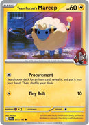 Team Rocket's Mareep (072/182) [Scarlet & Violet: Destined Rivals]
