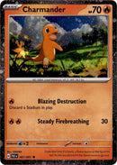 Charmander (007/091) (Cosmos Holo) [Scarlet & Violet: Paldean Fates]