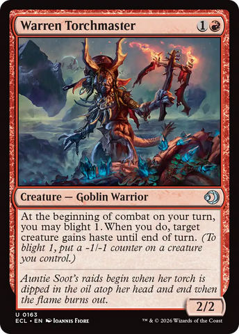 Warren Torchmaster [Lorwyn Eclipsed]