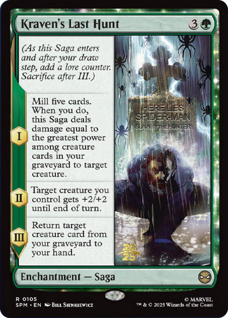 Kraven's Last Hunt [Marvel's Spider-Man Prerelease Promos]