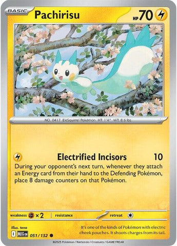 Pachirisu (051/132) [Mega Evolution: Base Set]