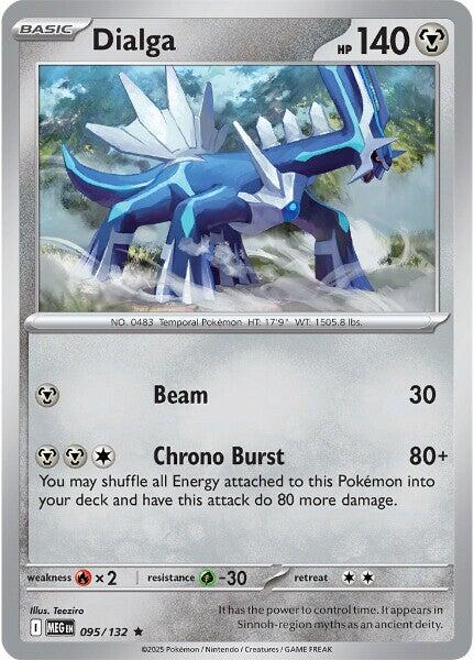 Dialga (095/132) [Mega Evolutions: Base Set]