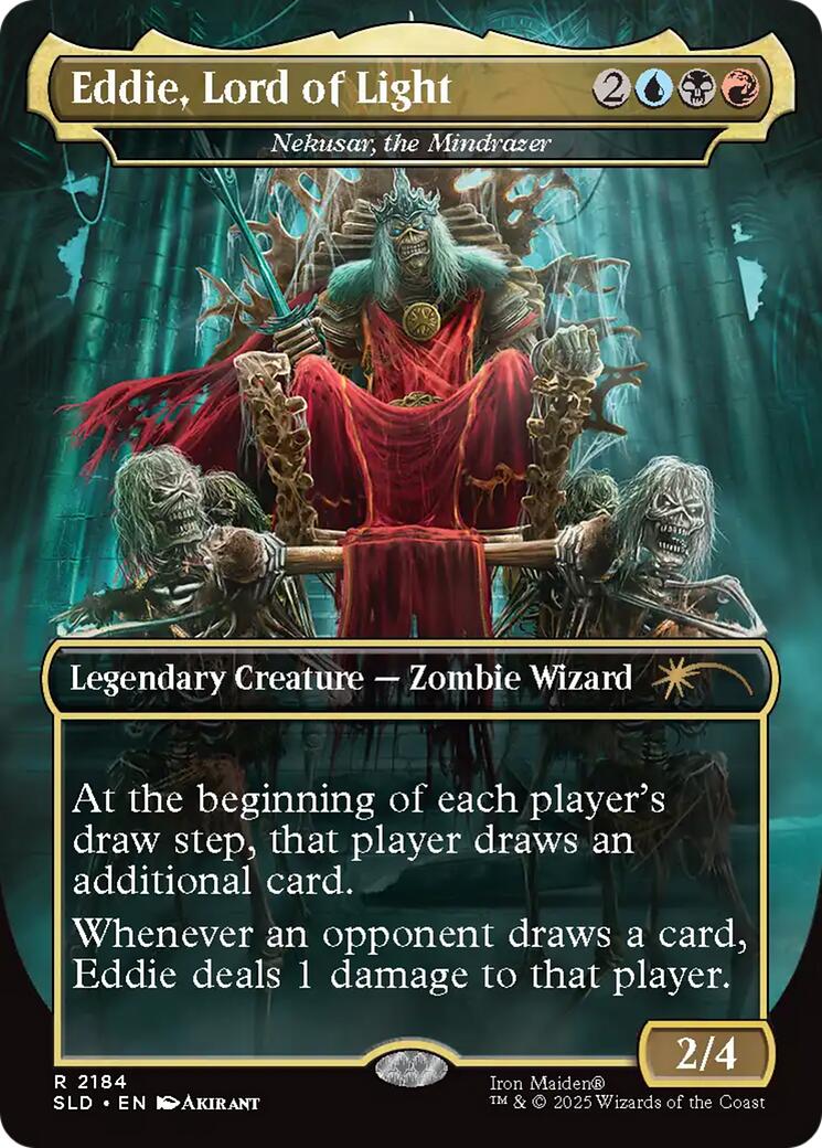 Eddie, Lord of Light - Nekusar, the Mindrazer [Secret Lair Drop Series]