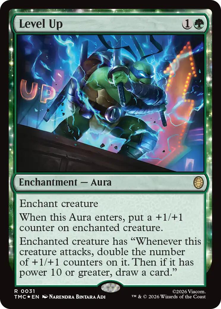 Level Up (Surge Foil) [Teenage Mutant Ninja Turtles Commander]