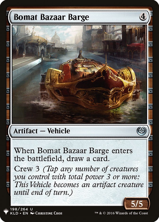 Bomat Bazaar Barge [Mystery Booster] | Event Horizon Hobbies CA