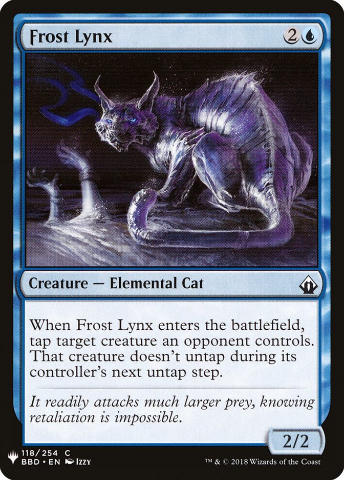 Frost Lynx [Mystery Booster] | Event Horizon Hobbies CA