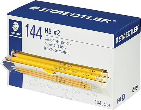 Staedtler - Yellow School Pencils HB #2 (Individual)