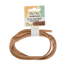 Leatherwork - Flat Leather - Light brown