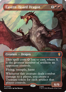 Cavern-Hoard Dragon (Borderless) (Surge Foil) [The Hobbit: Eternal-Legal]