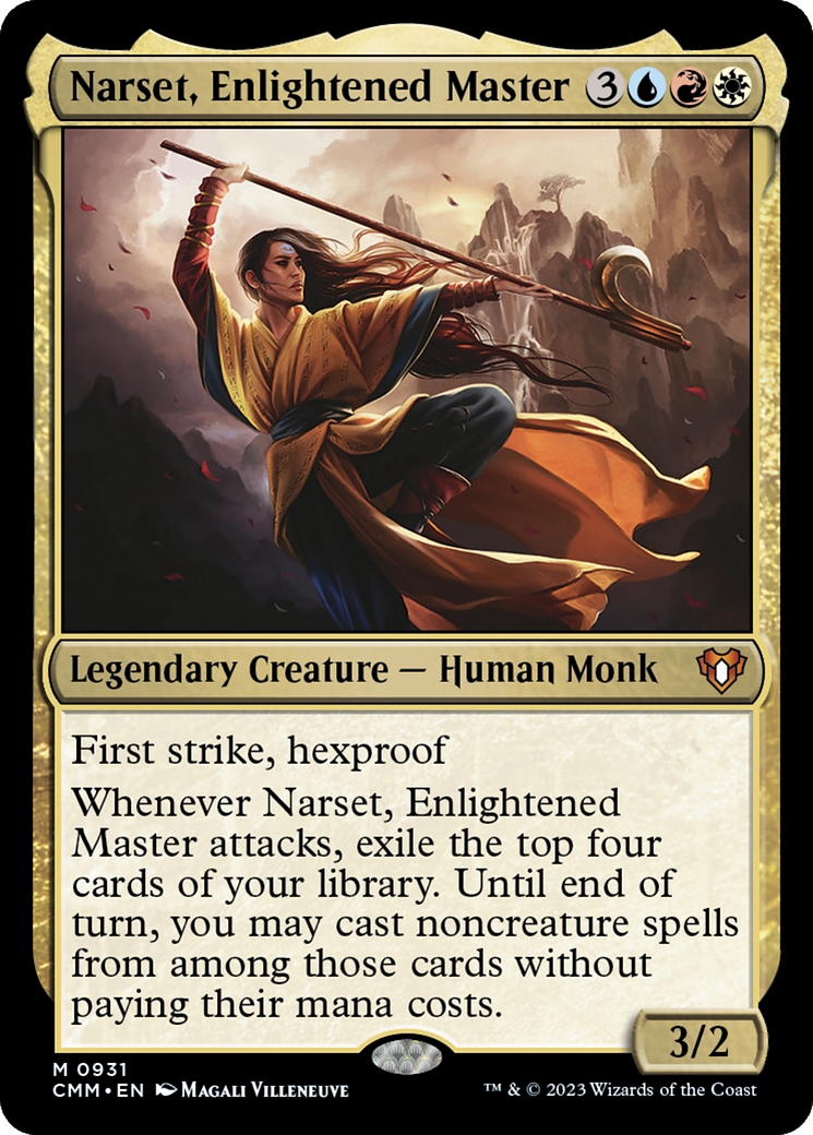 Narset, Enlightened Master [Commander Masters] | Event Horizon Hobbies CA