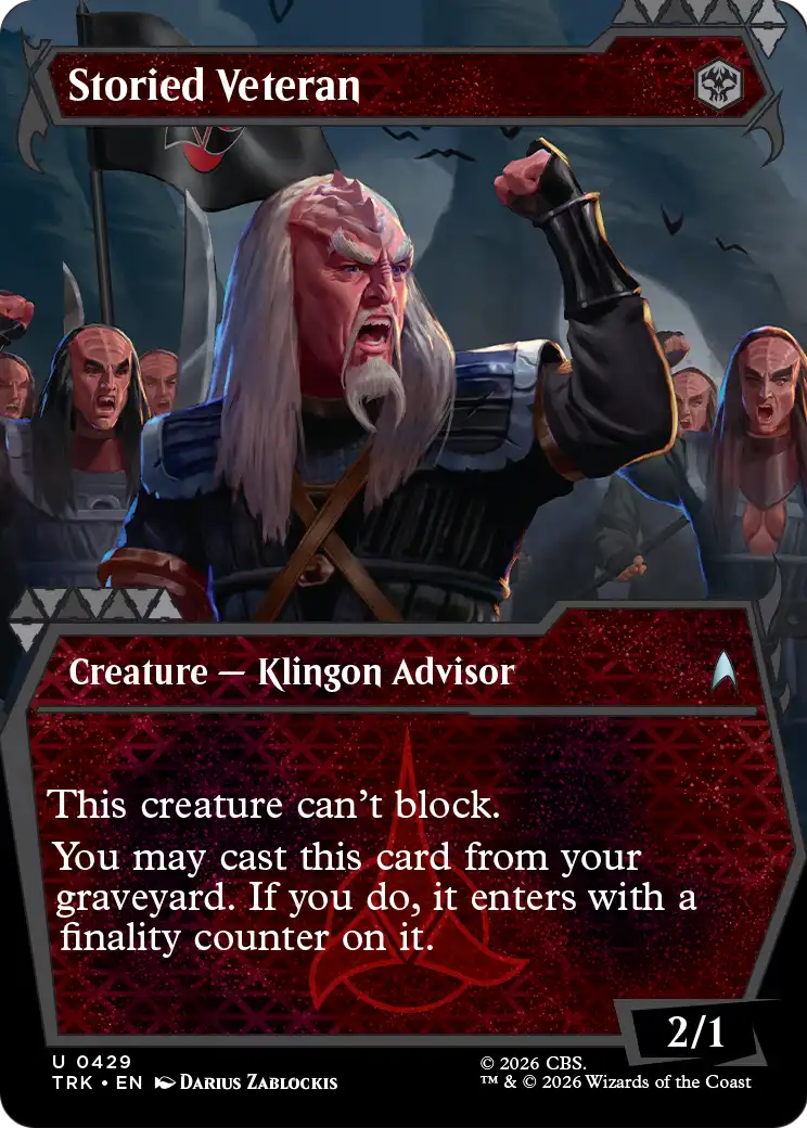 Storied Veteran (Showcase) [Star Trek]