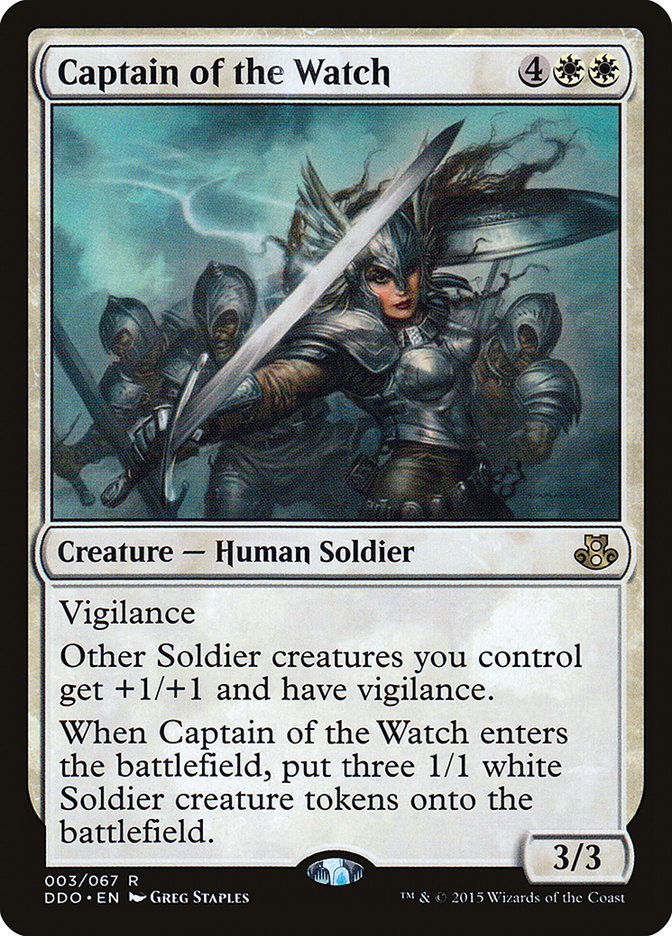 Captain of the Watch [Duel Decks: Elspeth vs. Kiora] | Event Horizon Hobbies CA