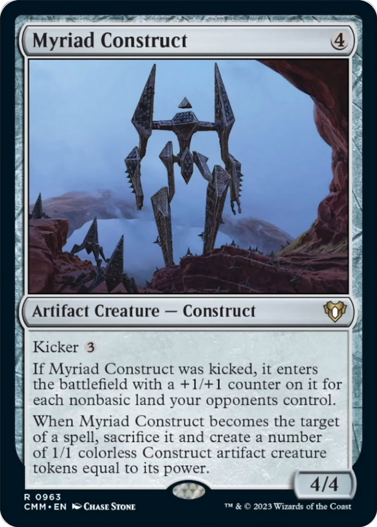 Myriad Construct [Commander Masters] | Event Horizon Hobbies CA
