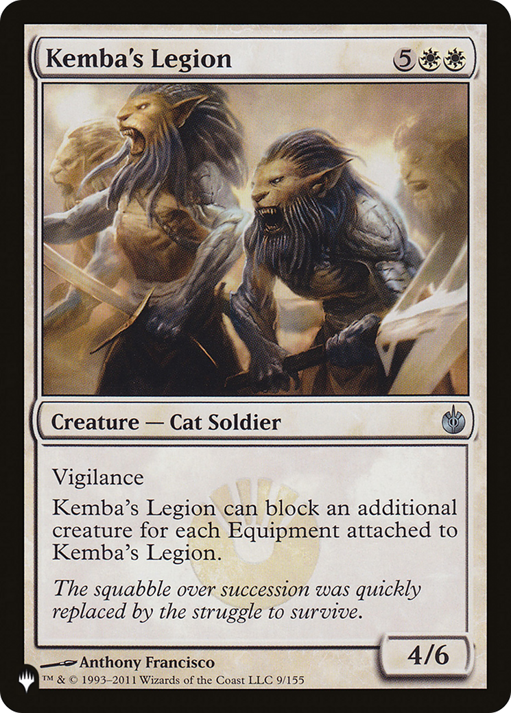 Kemba's Legion [The List] | Event Horizon Hobbies CA
