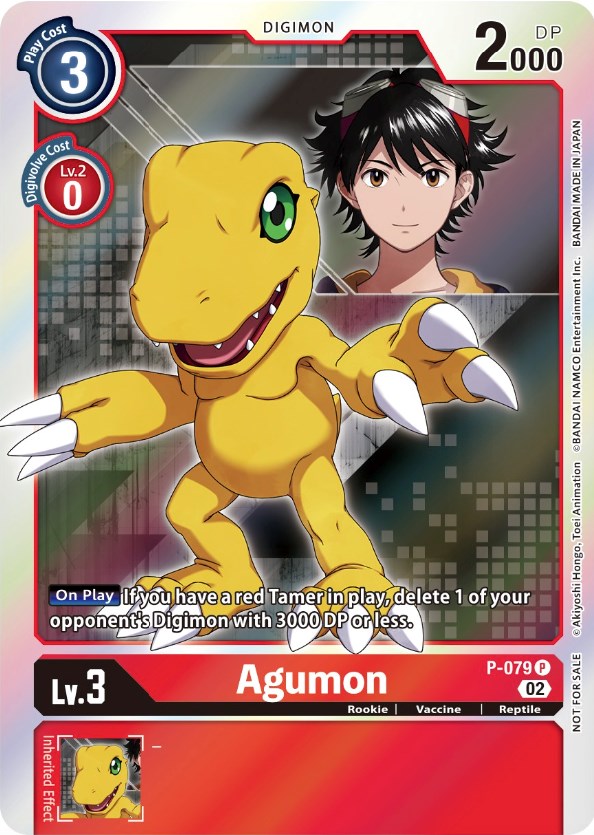 Agumon [P-079] (Digimon Survive Anime Expo 2022) [Promotional Cards] | Event Horizon Hobbies CA