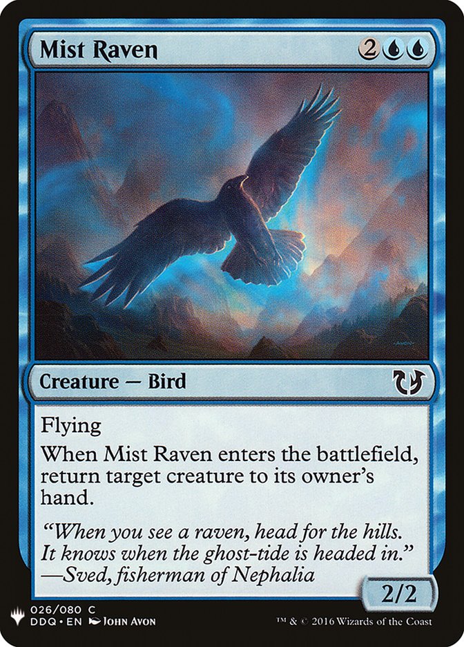 Mist Raven [Mystery Booster] | Event Horizon Hobbies CA