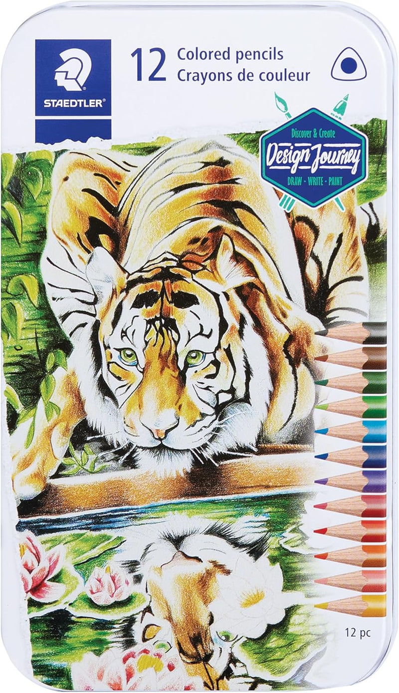 Staedtler - Triangular Coloured Pencils