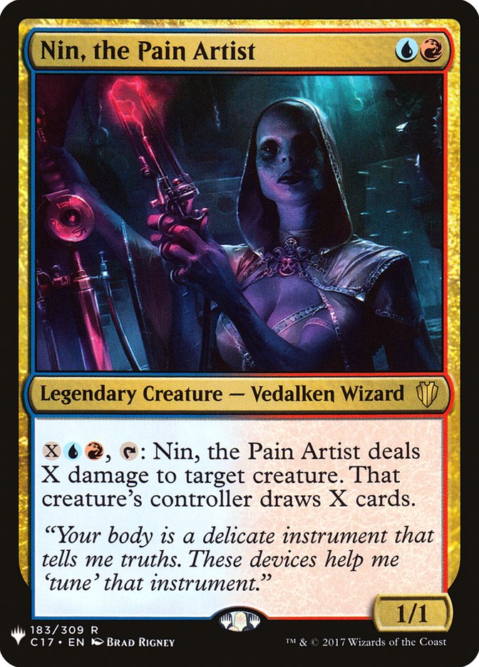 Nin, the Pain Artist [Mystery Booster] | Event Horizon Hobbies CA
