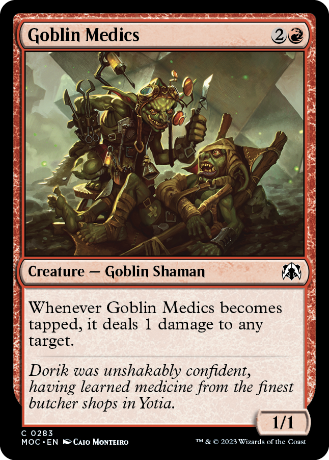 Goblin Medics [March of the Machine Commander] | Event Horizon Hobbies CA