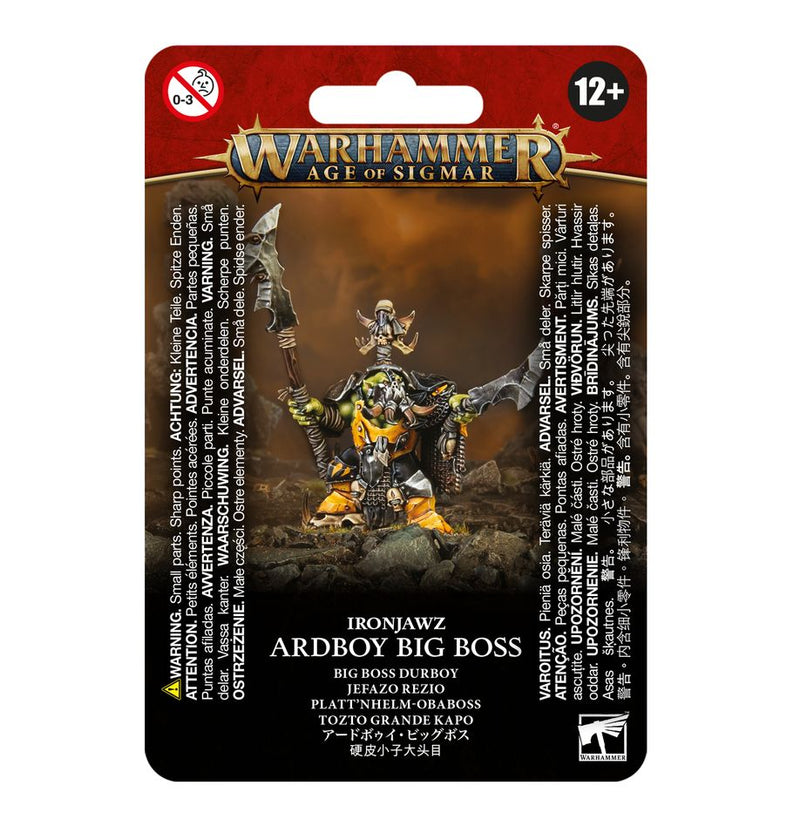 AoS - Orruk Warclans - Ardboy Big Boss