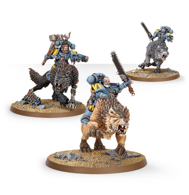 Warhammer 40K - Space Wolfs - Thunderwolf Cavalry