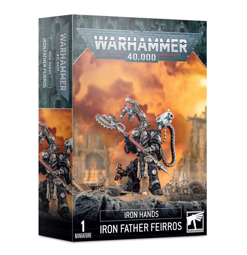 Warhammer 40K - Iron Hands - Iron Father Feirros