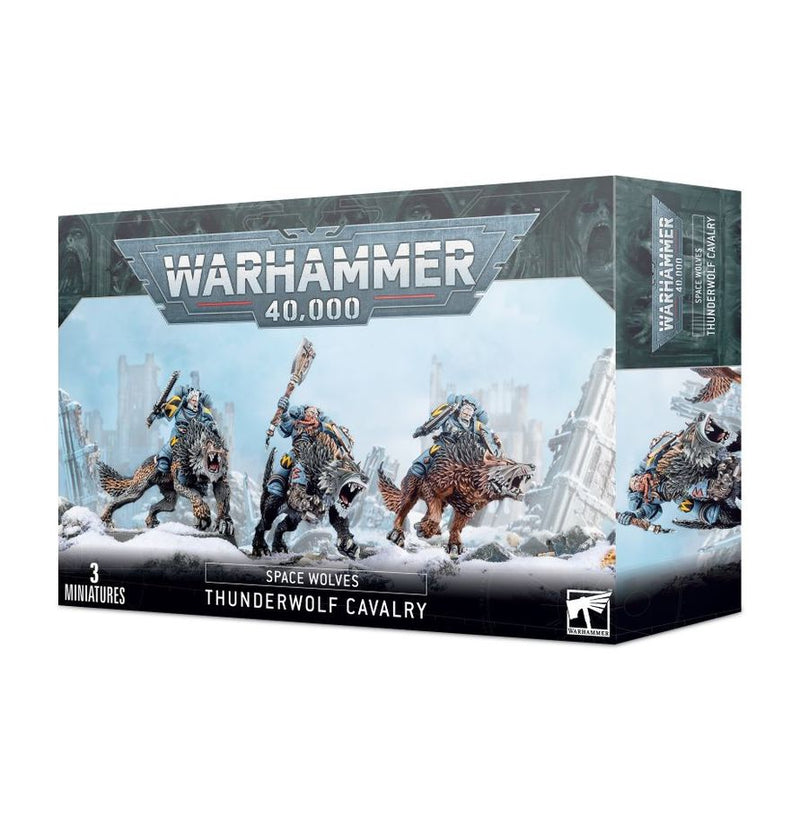 Warhammer 40K - Space Wolfs - Thunderwolf Cavalry