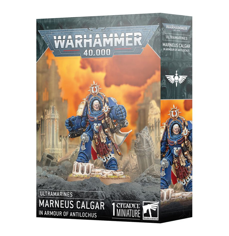 40K - Ultramarines - Marneus Calgar in Armour of Antilochus (11/08/2025)