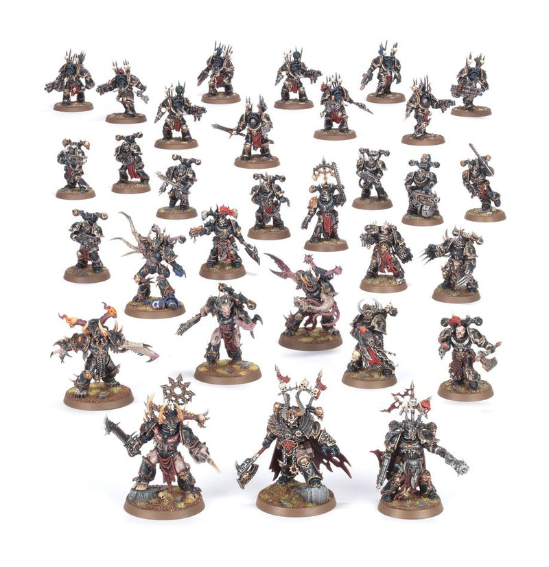 40K - Chaos Space Marines Battleforce - Veterans of the Long War