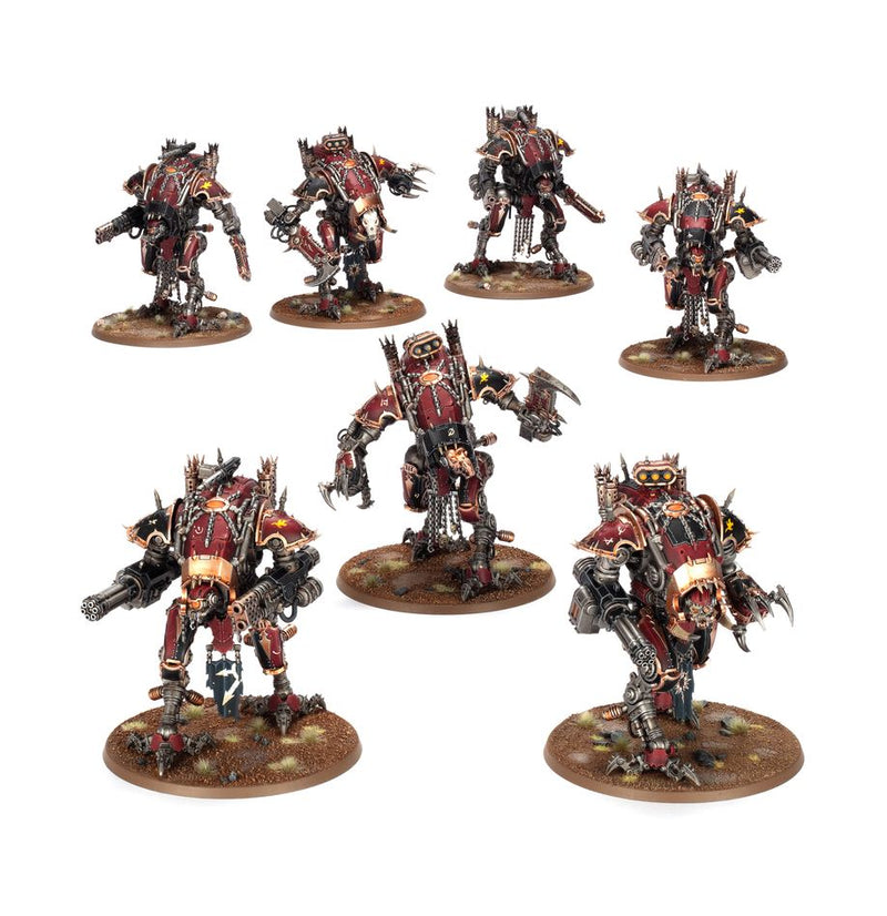 40K - Chaos Knights - Battleforce - Houndpack Lance