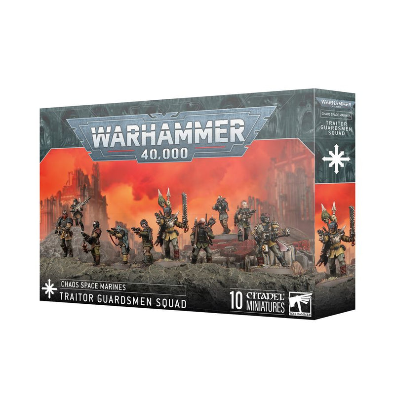 40K - Chaos Space Marines - Traitor Guardsmen Squad