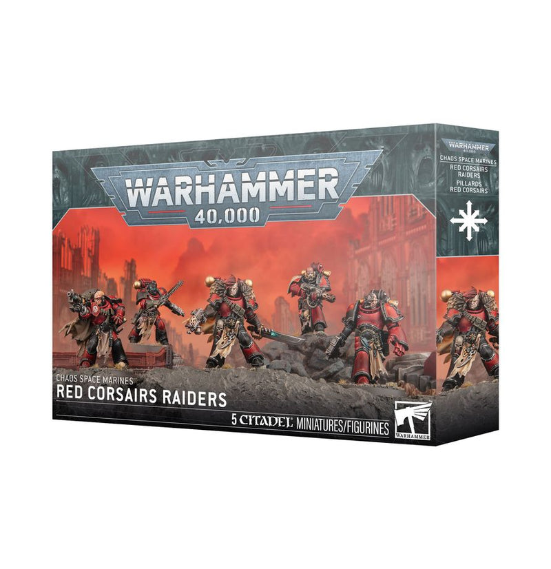Warhammer 40K - Chaos Space Marines - Red Corsairs Raiders (03/21/2026)