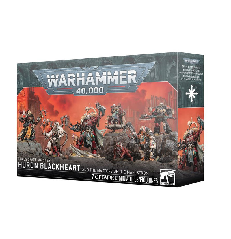 Warhammer 40K - Chaos Space Marines - Huron Blackheart and the Masters of the Maelstrom (02/28/2026)