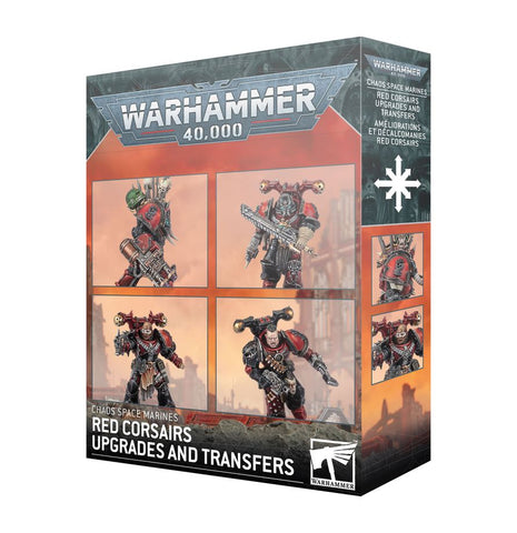 Warhammer 40K - Chaos Space Marines - Red Corsairs Upgrades and Transfers (03/21/2026)