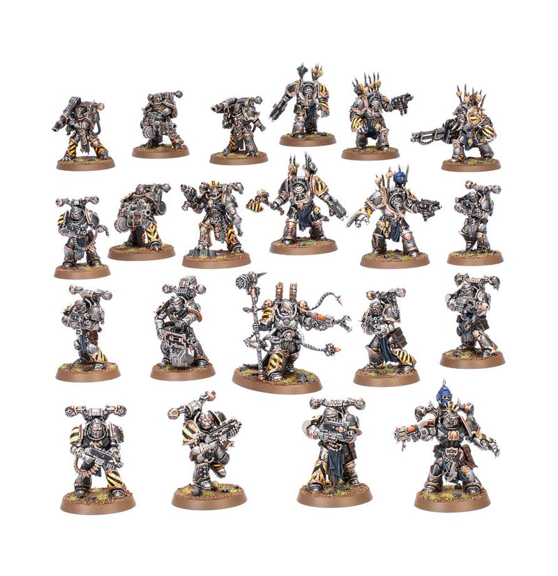Warhammer 40K - Combat Patrol - Iron Warriors (04/18/2016)
