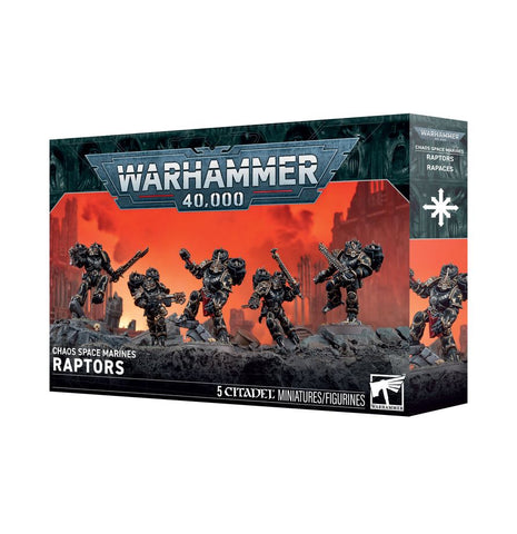 Warhammer 40K - Chaos Space Marines - Raptors (08/08/2026)