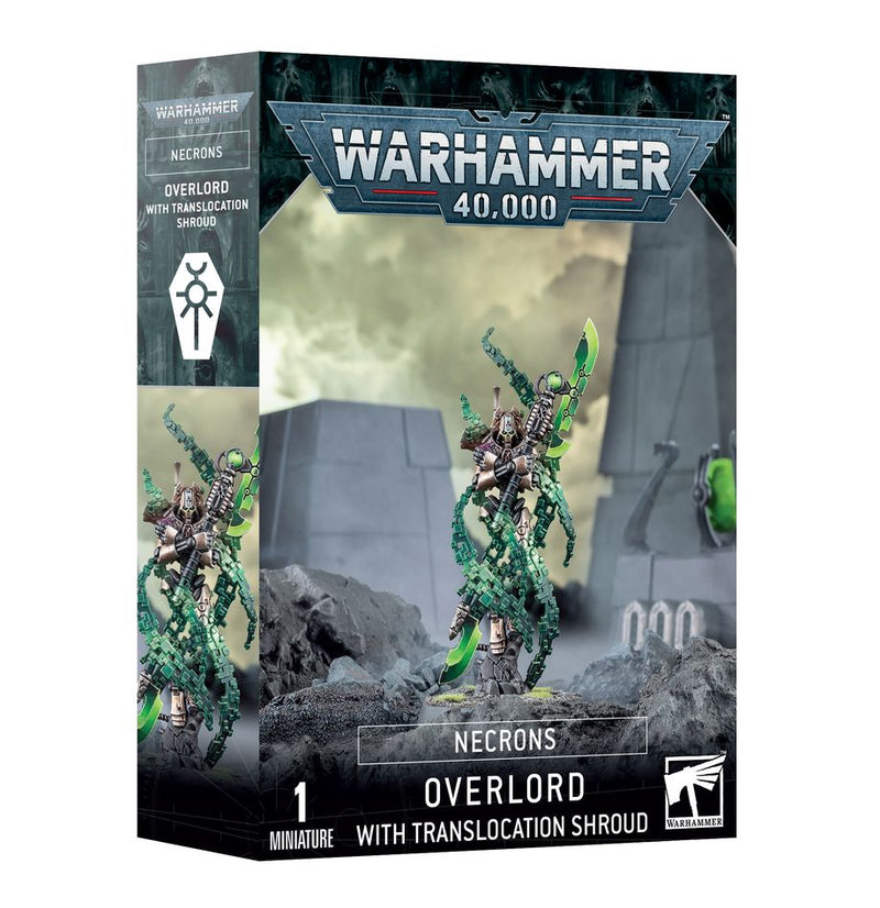 40k - Necrons - Overlord With Translocation Shroud