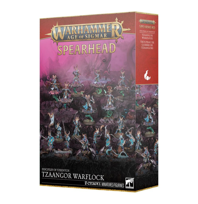 Warhammer - AOS - Spearhead: Disciples of Tzeentch – Tzaangor Warflock (02/21/2026)